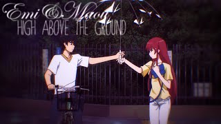 Maou amp Emi「High Above The Ground」Hataraku Maousama 【AMV】 [upl. by Handler586]