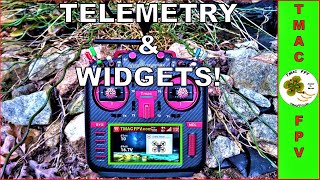 RadioMaster TX16S TELEMETRY and WIDGETS [upl. by Roach]