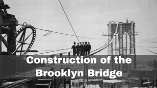 3rd January 1870 Construction of the Brooklyn Bridge began [upl. by Ellerahc447]