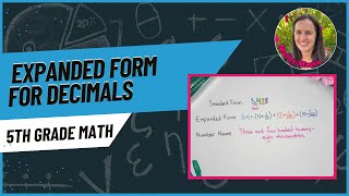 How to Write Decimals in Expanded Form [upl. by Sisi]