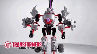 Transformers ConstructBots  Megatron  Instructional Video  Transformers Official [upl. by Atilam]