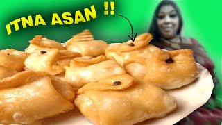 Lavang Latika recipe  How To Make Laung Lata from Bengali Cuisine Sweet clove pockets [upl. by Ahsoet]