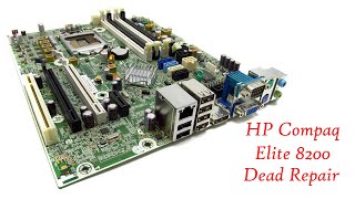 HP Compaq 8200 Elite not turning on  msi infotech [upl. by Analle]