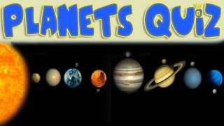 Planets of Our Solar System  Quiz [upl. by Orren833]