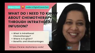 What Do I Need to Know About Chemotherapy Through Intrathecal Infusion [upl. by Rehpotsyrhc751]