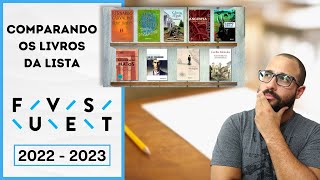 Possíveis COMPARAÇÕES entre os livros da FUVEST  2022 e 2023 [upl. by Lap]