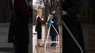 WreathLaying Ceremony at the Tomb of the Unknown Soldier [upl. by Meier]