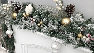 Christmas 2018 How To Decorate Your Mantel [upl. by Haletky]