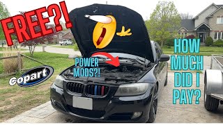 My Copart BMW Cost  Installing A Mod [upl. by Antonella247]