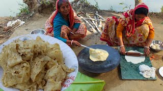 Petai Paratha সাথে নতুন আলুর ঘুগনি রেসিপি [upl. by Noyek242]