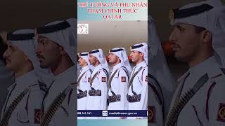 Thủ tướng Phạm Minh Chính và phu nhân bắt đầu thăm Qatar shorts [upl. by Calore449]