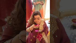 DELNAAZ IRANI AT MEERAS  TPSS  WEDDING BY MEERAS [upl. by Rednasyl]