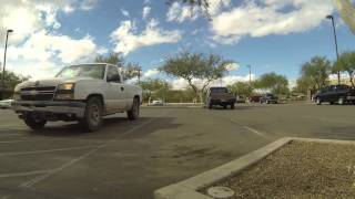 Bashas Parking Tohono Plaza Sells Arizona 10 November 2015 Tohono Oodham Nation GP060028 [upl. by Annehsat]