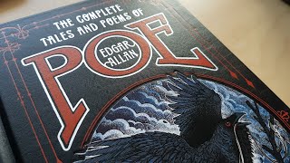 Complete Tales and Poems of Edgar Allan Poe  Barnes amp Noble Leatherbound review [upl. by Eisor]