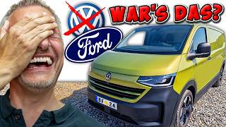 ENDE EINER IKONE NEUER VW TRANSPORTER auf FORD TRANSIT BASIS ERSTER CHECK [upl. by Jovita]