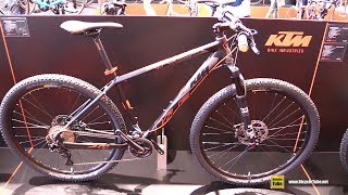 2017 KTM Ultra Race 29 Mountain Bike  Walkaround  2016 Eurobike [upl. by Wilber]