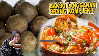 CEGAT TUKANG BAKSO KELILING LANGGANAN ORANG KOMPLEK BAKSO BONAFIT [upl. by Jannery96]