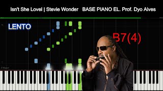 Isnt She Lovely  Stevie Wonder Base Piano EL tutorial steviewonder isntshelovely she [upl. by Dirrej750]