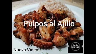 Receta suprema de Pulpos al Ajillo [upl. by Anabahs]