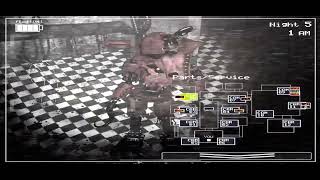 I found withered foxy in parts and service in fnaf 2 [upl. by Norval]