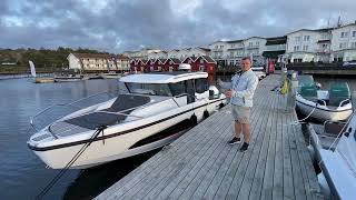 Nordkapp Coupe 830 Walk Through  Wills Marine [upl. by Nobie131]