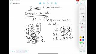 Multiples et diviseurs 5eme [upl. by Ames933]