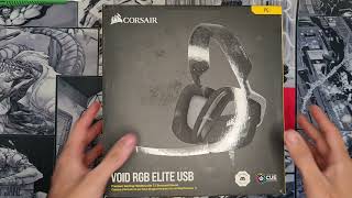 CORSAIR VOID RGB ELITE USB PREMIUM QUALITY GAMING HEADPHONE  BEST GAMING HEADSET UNDER 10000 [upl. by Noyr]