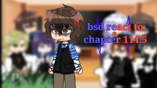 BSD REACT TO CHAPTER 1145  READ DESC  bsd gachaclub fyp [upl. by Suiramaj393]