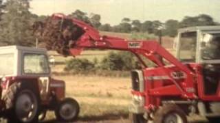 Massey Ferguson 590 old 70 promotion video [upl. by Nahrut]