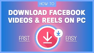 How to Download Facebook Videos amp Reels Easily PCLAPTOP [upl. by Chapen]