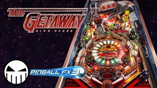 Williams Pinball The Getaway High Speed II Pinball FX3 Steam  Crow Pinball [upl. by Sardella]