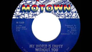 1966 HITS ARCHIVE My World Is Empty Without You  Supremes mono [upl. by Lorimer]