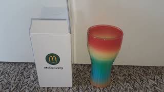 McDonalds Regenbogen Glas 2023 [upl. by Eceirehs]