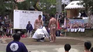 2013101920船橋大神宮奉納相撲大会2013＜子ども相撲＞ [upl. by Epotimet236]