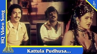 Kattula Pudhusa Song Idhu Enga Boomi Tamil Movie Songs  Vijayakanth Jayamalini Pyramid Music [upl. by Nooj376]