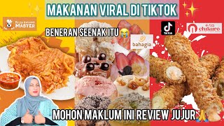 TASYI REVIEW MAKANAN VIRAL TIKTOK  EP 1  MOHON MAKLUM INI REVIEW JUJUR [upl. by Andriana]