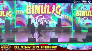 CULMINATION PROGRAM subay sa selebrasyon sa 12th Binulig Festival [upl. by Enaitsirhc]