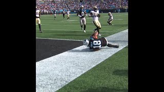 Jalen Coker catches for a 18yard Gain vs New Orleans Saints [upl. by Mori335]