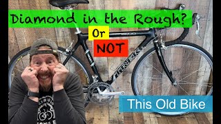 Diamond in the Rough Or NOT  2001 Trek 5200 Road Bike Review  Tips For Buying A Used Bike [upl. by Adnilreb]