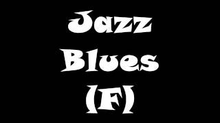 Jazz Blues  Medium Swing Backing Track F [upl. by Yenar710]