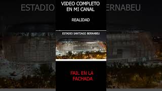 FACHADA DEL SANTIAGO BERNABEU VIDEO COMPLETO EN MI CANAL [upl. by Ellehsad]