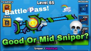 EcoRifle Is Op Or Mid Pixel Pass Sniper Review  Terrorz PG3D [upl. by Ahsha]