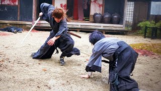 Kenshin VS Seta Sojiro Full Fight  HD  Rurouni Kenshin Kyoto InfernoThe Legend Ends [upl. by Ggerc]