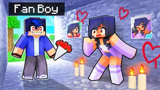 Kidnapped by a CRAZY FAN BOY in Minecraft [upl. by Malti]