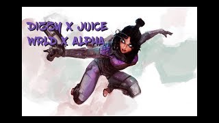 DIZZY x JUICE WRLD x ALPHA  Apex Legends Montage [upl. by Kitrak]