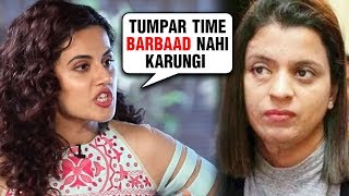 Taapsee Pannu REACTS To Kangana Ranaut’s Sister Rangoli’s ‘SASTI COPY’ Tweet [upl. by Acyssej]