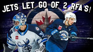 Winnipeg Jets Let Go Of 2 RFA’s Jets Fan Reaction [upl. by Sielen]