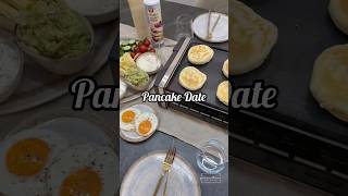 Pancakedatw zuhause brunch pancake pancakes raclette viralfood date foodie rezepte kahvaltı [upl. by Eidod]