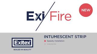 Exi Fire Exitex Intumescent Seals Installation Video [upl. by Ardnac685]