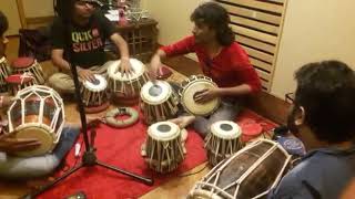 Best recording sessions with Ustad Fateh Sulemani Sandesh Vishwa  Imran Sadani Kartik Vishwa [upl. by Essilevi]